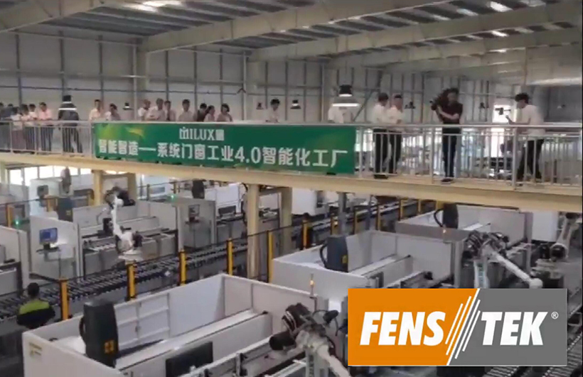 Fenstek aluminum window machine industry 4.0 intelligent manufacturing production