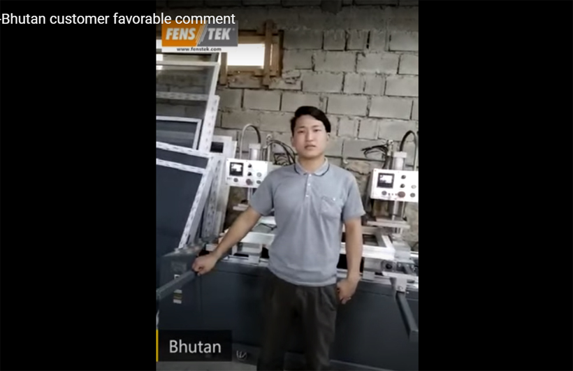 Two-head welding machine for Bhutan customer