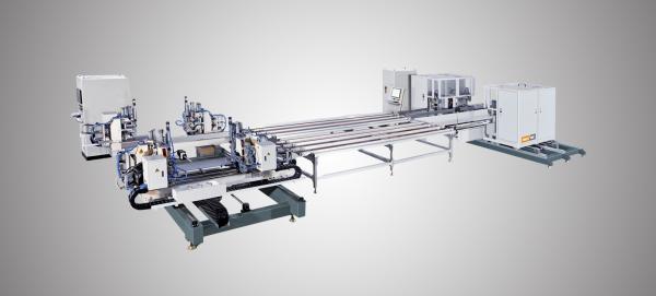 UPVC Window Automatic Welding/Cleaning Production Line (double layer)