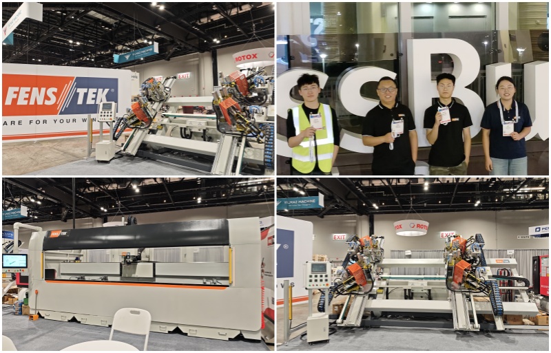 Fenstek Glassbuild exhibition in USA