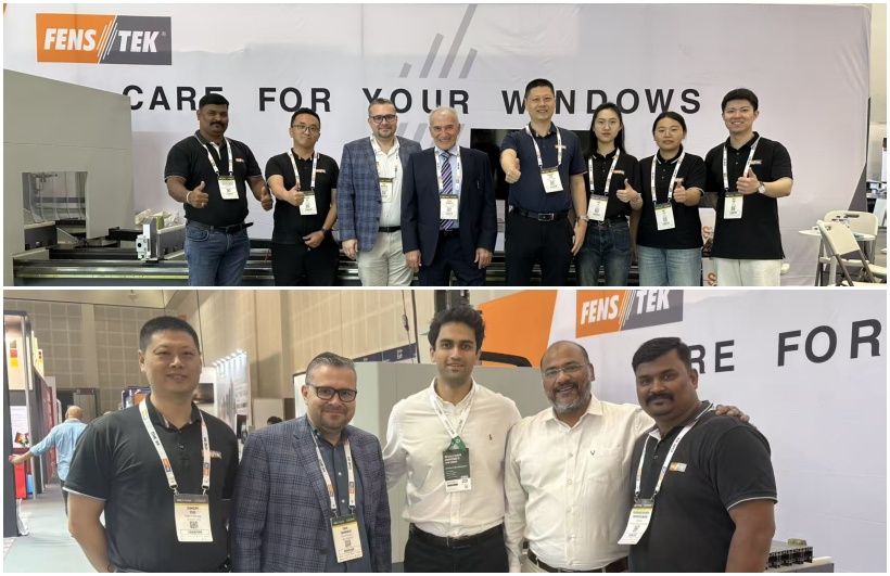 Fenstek Shines at Dubai Exhibition with Innovative 4-Axis Machining Center